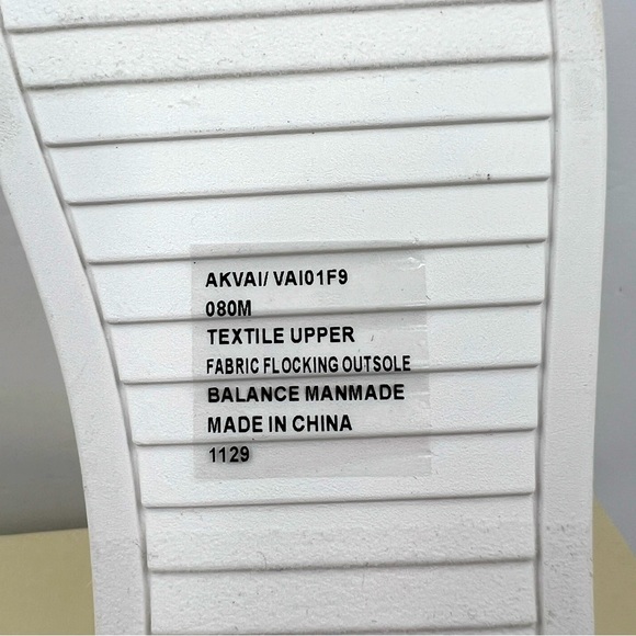 ANNE KLEIN, AKVAI WHITE SLIP ONS PLATFORM ELASTIC TOP WITH SUPER CUSHION SOLE 8M - Picture 12 of 16